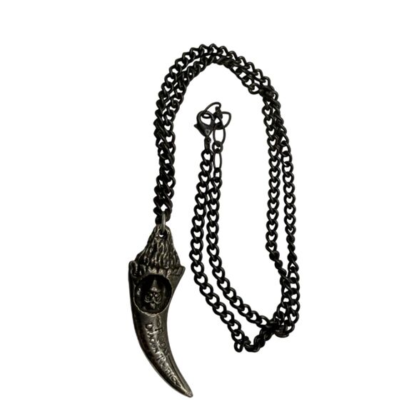 Alchemy England necklace Froda's dragon tooth pendant gothic jewelry viking - Picture 3 of 11